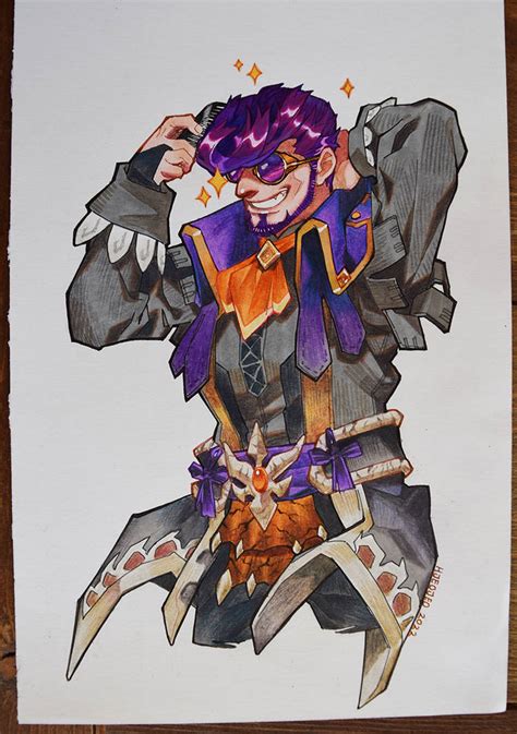 Traditional Commission For Artofanodyne By Hjeojeo On Deviantart