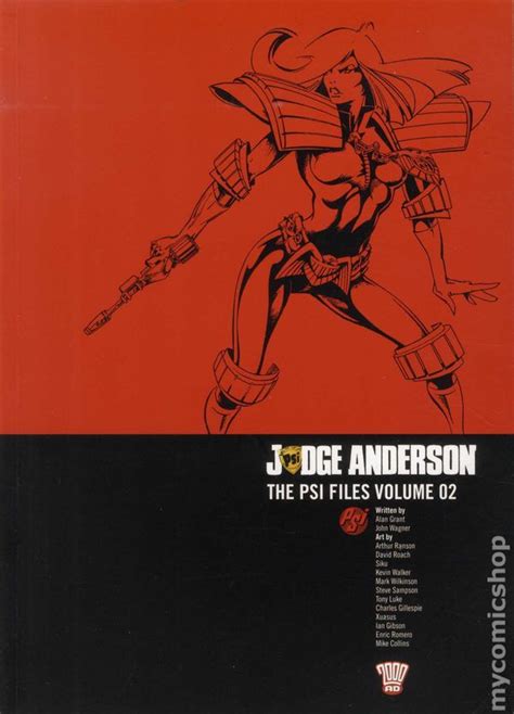 Judge Anderson The Psi Files TPB Rebellion Comic Books