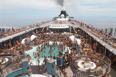 Cruise Ship Crowd Brazilian Coastline Editorial Photography Image