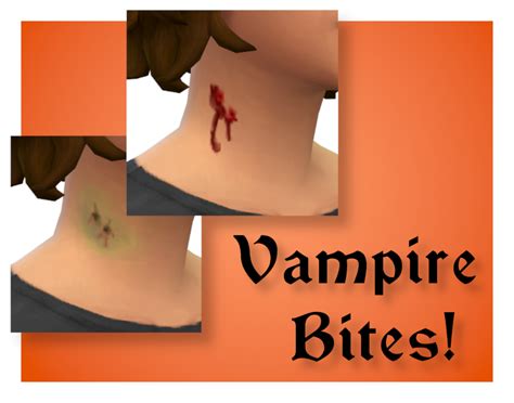 Sims 4 Vampire Bites In 2020 Vampire Bites Sims 4 Vampire