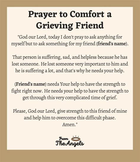 5 Prayers To Comfort A Grieving Friend Lost Someone 2022