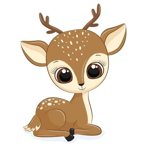 Mother And Baby Deer Clipart Png Eps Jpeg Baby Deer Clip Art Cute