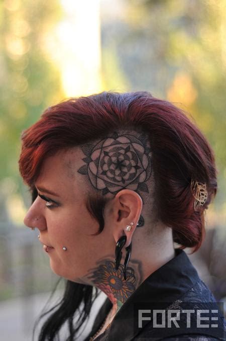 Mandala Head Tattoo By Dillon Forte Tattoonow