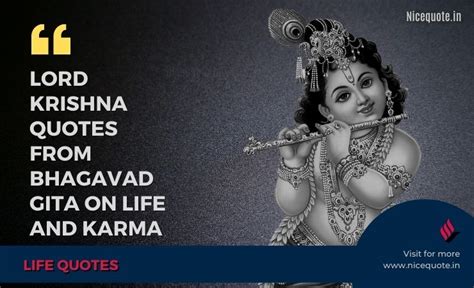 Lord Krishna Quotes From Bhagavad Gita On Life And Karma April