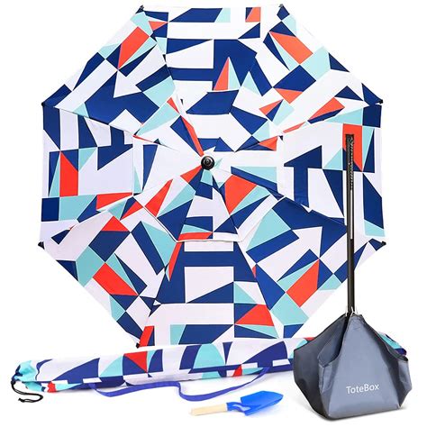 Buy Totebox Beach Umbrella 75ft Portable Patio Sunshade Umbrella Upf
