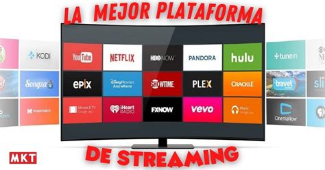 Elige La Mejor Plataforma De Streaming Para Pel Culas Y Series Mkt