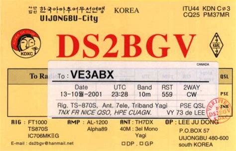 Ve3abx Qsl Cards Collection