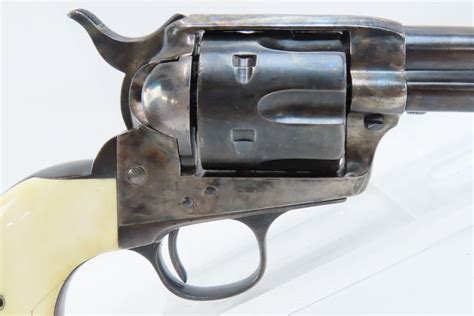 Cased Colt Frontier Six Shooter Single Action Army Revolver With