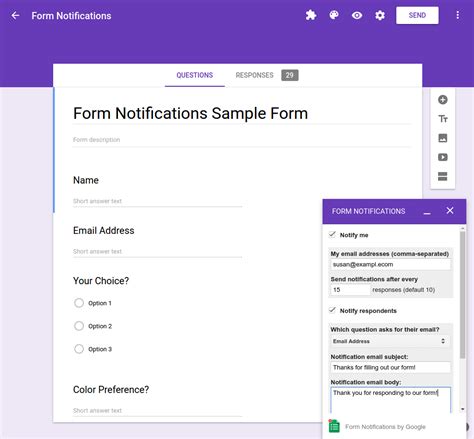 Private void sendsurvey() { survey mysurvey = new survey().set. 25 of the Best Form Builder Tools for 2020