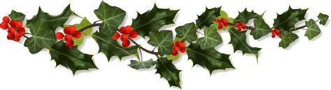 Download Holly Border Png Clip Art Transparent Stock Holly Border Png