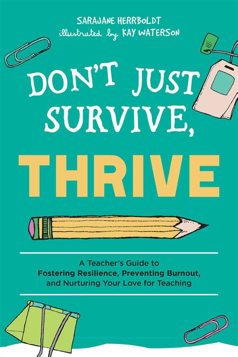 Dont Just Survive Thrive Book By Sarajane Herrboldt Kay Waterson