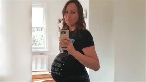 Pregnant At 42 The Woodhall Spa Mum Tackling Critical Comments Bbc News