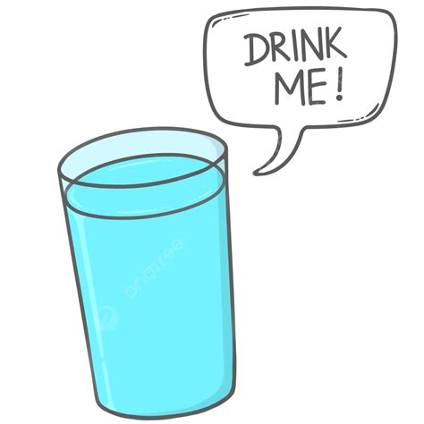 Drinking Water Clipart Drinking Water Cartoon Drink Water Drink Png