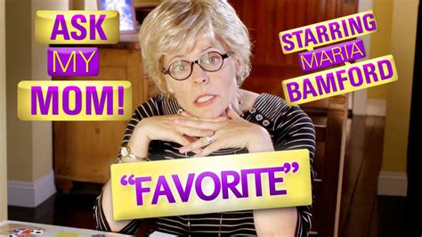 Ask My Mom Favorite Youtube