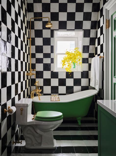 Color Toilets And Sinks—fixtures Of Midcentury Kitschy Interiors—are