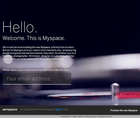 The New Myspace Will It Be Good For Business The Social Media Hat