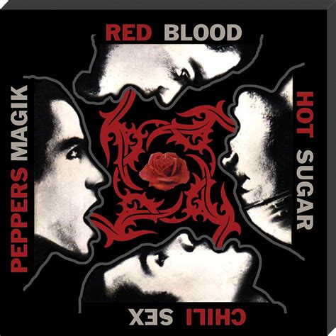 Red Hot Chili Peppers Blood Sex Sugar Magik Classic Album Cover Canvas