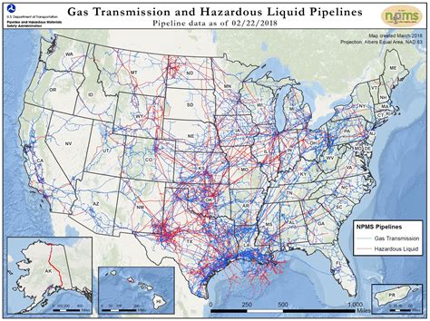 National Pipeline Mapping System United States Map