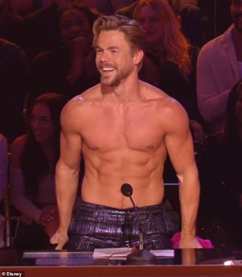 Derek Hough Rips Off His Shirt On Dwts After Watching Several Dancers Show Off Toned