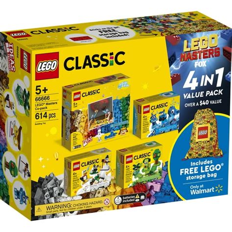 Lego Masters Co Pack 66666 Creative Building Toy Value Set 613 Pieces