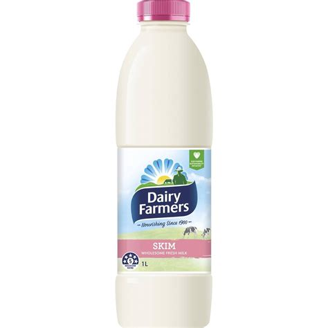 Dairy Farmers Skim Milk 1l Woolworths