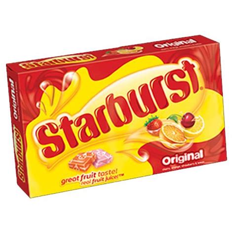 Starburst Fruit Chews Original Fruits 35 Oz Theater Box All City