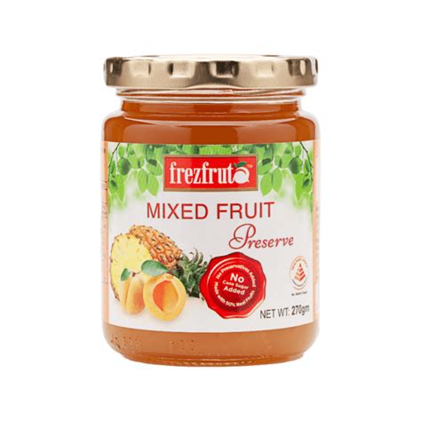 Mixed Fruit Preserves 270g Frezfruta