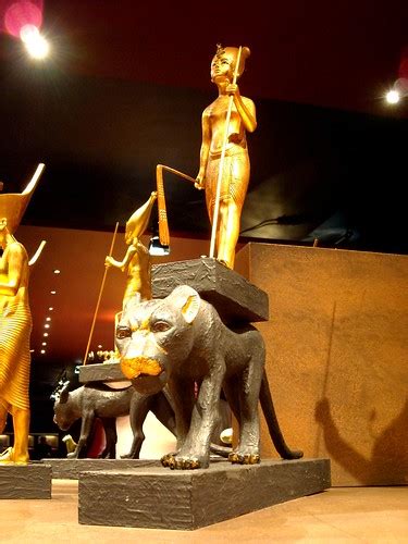 Tutankhamun Riding On A Panther Thomas T Flickr