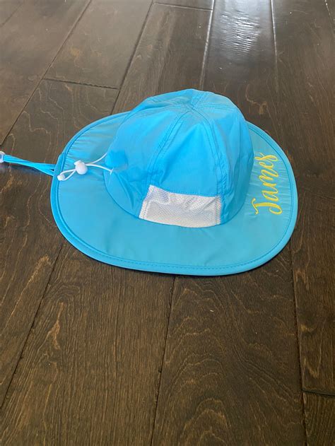 Personalized Bucket Hat Kids Sun Hat Upf Protection Hat Etsy