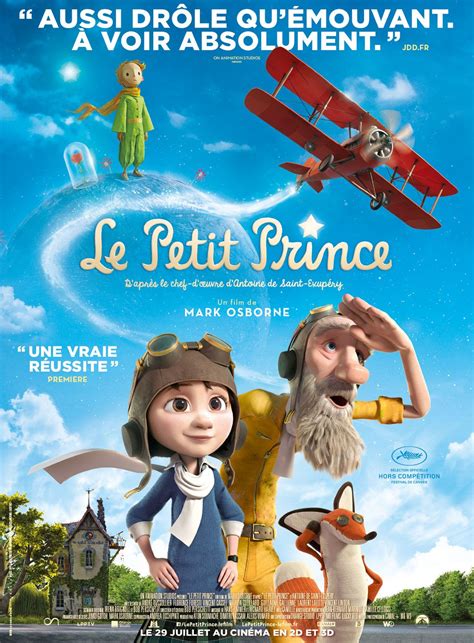 Le Petit Prince Long Métrage Danimation 2015 Senscritique