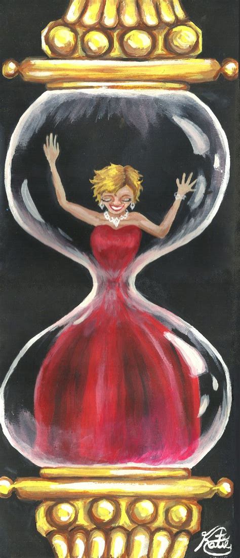 Hourglass Figure Hourglass Painting Surrealism Painting Art Techniques