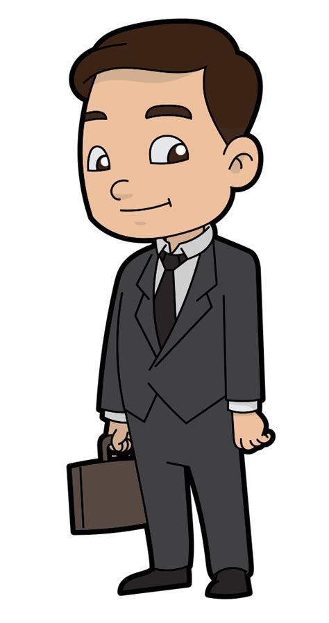 Filekind Looking Business Mansvg Wikimedia Commons