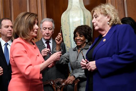 Nancy Pelosi Under Fire For Using Souvenir Pens To Sign Impeachment Articles The Washington Post