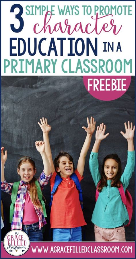 Free Character Education Activities To Use In Your Elementary Classroom