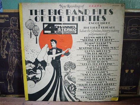 Vintage 12 Inches Vinyl The Big Band Hits Of The Thirtiesenoch Light And The Light Brigade