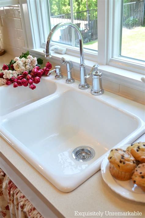 How To Clean A White Porcelain Sink Porcelain Kitchen Sink Porcelain