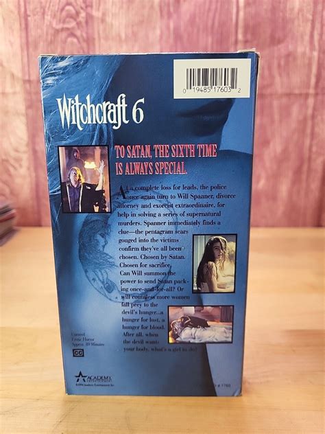 Witchcraft 6 Vhs 1994 Jerry Spicer Rare Oop Horror Movie 19485176032 Ebay