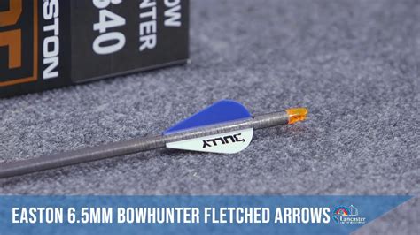 Easton 65mm Bowhunter Fletched Arrows Youtube