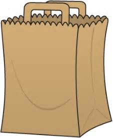 Paper Grocery Bag Clipart Clip Art Library