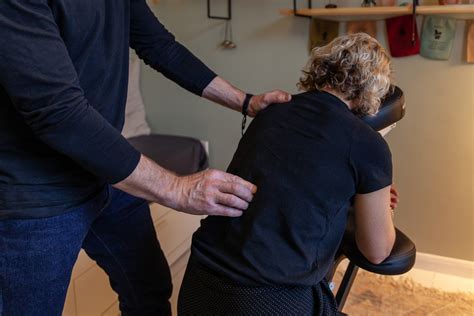 Seated Acupressure Massage On Site Massage — Peckham Therapies