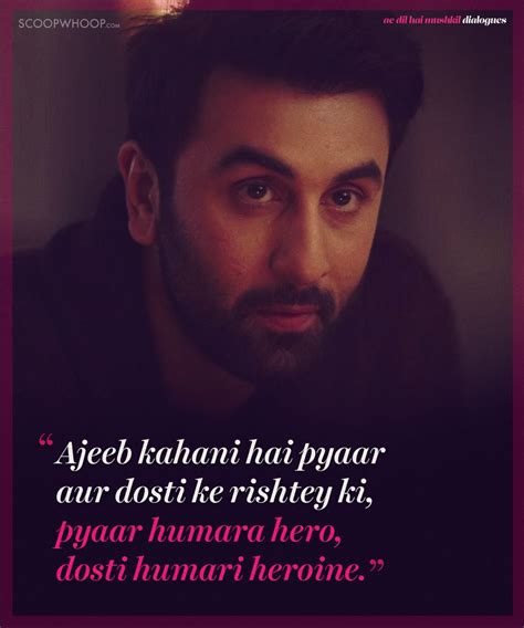 Karan johar released ae dil hai mushkil dialogue promo on monday. 8 Heart-Wrenching Dialogues From ADHM That Capture The ...