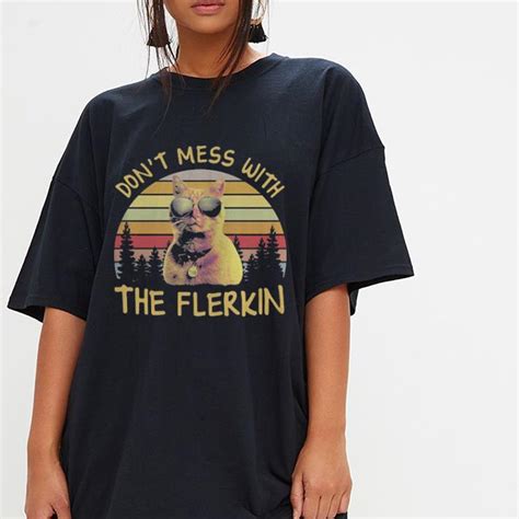 Captain Marvel Goose The Cat Dont Mess With The Flerkin Vintage Shirt