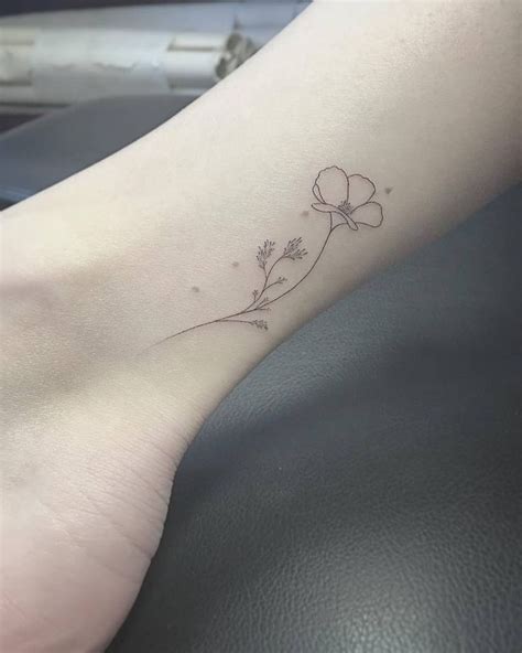 36 Minimalist Tattoos Ideas You Must See Ankle Tattoos For Women