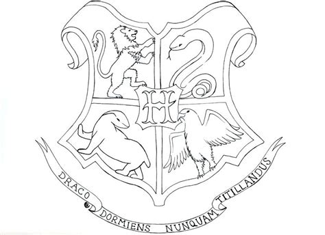 Feel free to print and color from the best 36+ harry potter house coloring pages at getcolorings.com. Gryffindor Crest Coloring Pages at GetColorings.com | Free ...