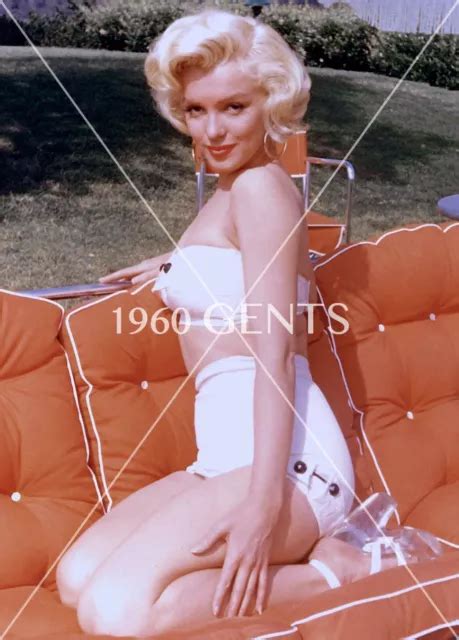 S COLOR PHOTO Print Blonde Playbabe Playmate Marilyn Monroe RARE PicClick