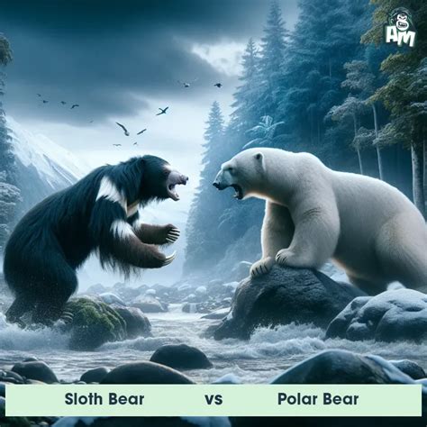 Sloth Bear Vs Polar Bear See Who Wins Animal Matchup
