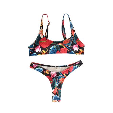 Cikini Swimsuit Print Swimwear Women With Bikinis Set 2018 Brazilian Summer Beach Bathing Suits