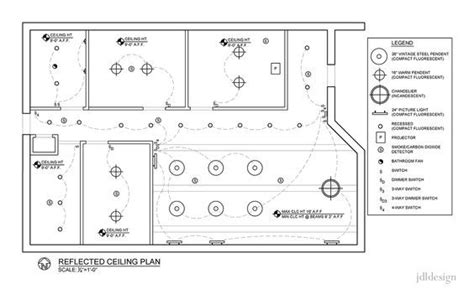 Reflective Ceiling Plan For Restaurant Ceiling Plan Electrical