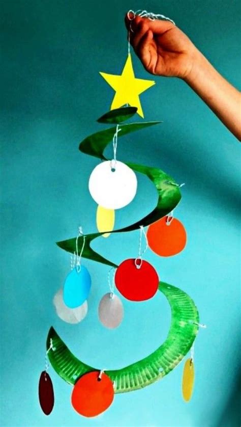 60 Weihnachtliche Ideen Zum Basteln Mit Pappteller Für Kleinkinder