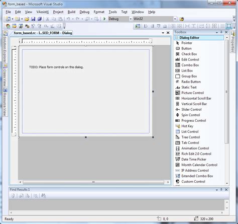 Is There A Designer For Mfc In Visual Studio Like For Windows Forms In